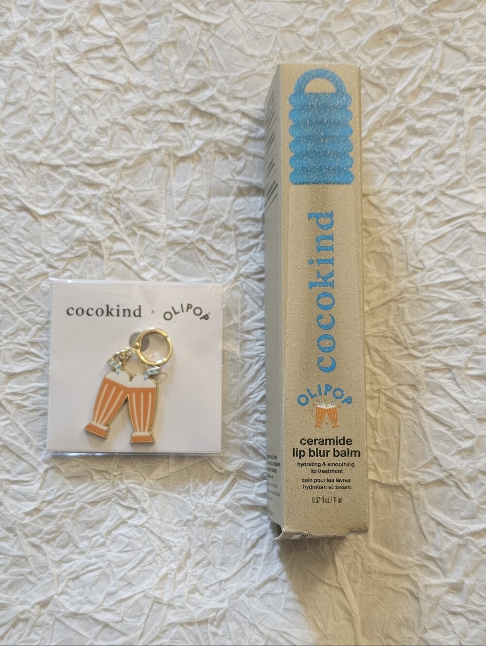 Cocokind x Olipop Ceramide Lip Blur Balm Cream soda new Charm lipgloss